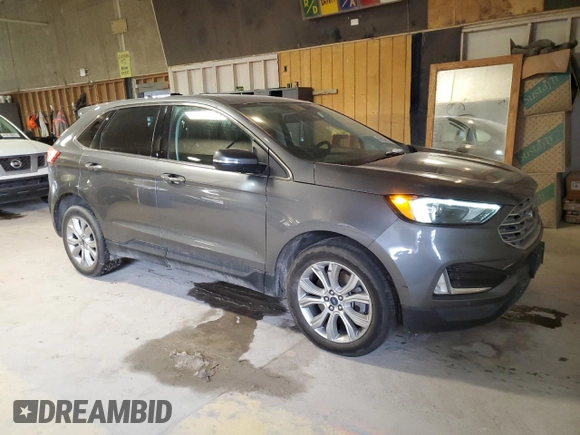 2022 Ford Edge Titanium with VIN 2FMPK4K94NBA51918, listed as a Copart auction lot 89366575 with 68,721 mi miles and Non repairable. Bid and sale history available at DreamBid. Image 4.
