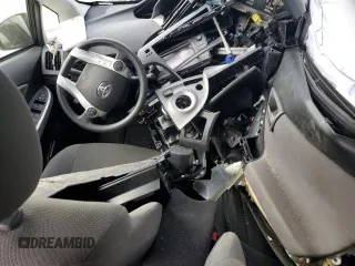 2014 Toyota Prius Four with VIN JTDKN3DUXE1813646, listed as a Copart auction lot 49413175 with 0 mi miles and Salvage Title. Bid and sale history available at carsss.com. Image 8.
