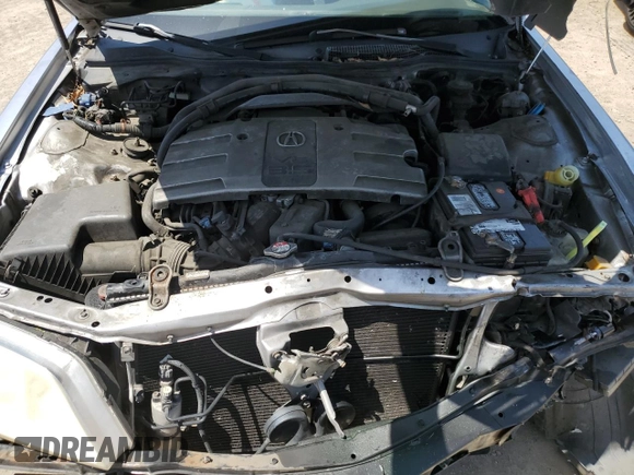 2002 Acura RL with VIN JH4KA96532C005514, listed as a Copart auction lot 59816415 with 166,491 mi miles and Salvage title. Bid and sale history available at DreamBid. Image 11.