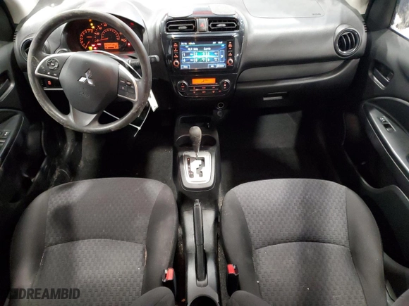 2020 Mitsubishi Mirage ES with VIN ML32A3HJ9LH002116, listed as a Copart auction lot 43566315 with 24,771 mi miles and Salvage Title. Bid and sale history available at carsss.com. Image 8.