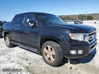 2010 Honda Ridgeline RTL with VIN 5FPYK1F51AB010343, listed as a Copart auction lot 49608295 with 0 mi miles and Non Repairable. Bid and sale history available at carsss.com. Image 4.