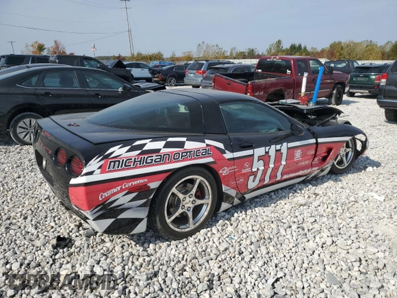 2001 Chevrolet Corvette with VIN 1G1YY22G015134232, listed as a Copart auction lot 75682644 with 108,429 mi miles and Clean Title. Bid and sale history available at carsss.com. Image 3.