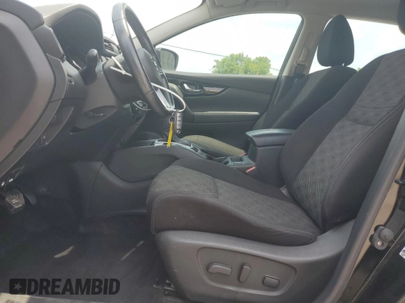 2017 Nissan Rogue SV with VIN JN1BJ1CP2HW016944, listed as a Copart auction lot 59396745 with 89,429 mi miles and Salvage title. Bid and sale history available at DreamBid. Image 7.