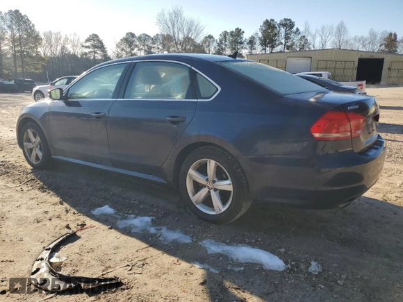 2013 Volkswagen Passat SE with VIN 1VWBH7A36DC002582, listed as a Copart auction lot 45982575 with 116,893 mi miles and Clean Title. Bid and sale history available at carsss.com. Image 2.