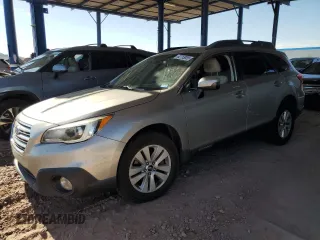 2017 Subaru Outback Premium with VIN 4S4BSAFC2H3411657, listed as a Copart auction lot 62753835 with 137,263 mi miles and Salvage title. Bid and sale history available at DreamBid. Image 1.