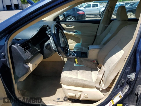 2015 Toyota Camry LE with VIN 4T1BD1FK2FU170563, listed as a Copart auction lot 52978085 with 239,594 mi miles and Salvage Title. Bid and sale history available at DreamBid. Image 7.