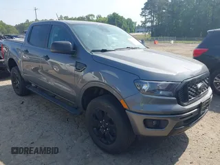 2023 Ford Ranger XL with VIN 1FTER4EH5PLE07502, listed as a IAAI auction lot 42154587 with 59,231 mi miles and . Bid and sale history available at DreamBid. Image 1.