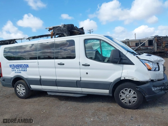 2016 Ford Transit Wagon XL with VIN 1FBZX2ZM5GKB32047, listed as a IAAI auction lot 41710159 with 321,489 mi miles. Bid and sale history available at carsss.com. Image 13.