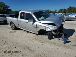 2018 Ram 1500 Big Horn with VIN 1C6RR6GTXJS123544, listed as a Copart auction lot 49688655 with 43,103 mi miles and Salvage title. Bid and sale history available at DreamBid. Image 4.