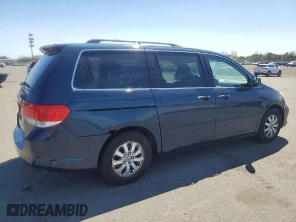 2010 Honda Odyssey EX with VIN 5FNRL3H48AB057539, listed as a Copart auction lot 55380315 with 142,744 mi miles and Clean Title. Bid and sale history available at carsss.com. Image 3.