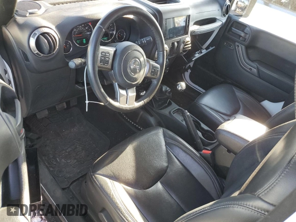 2018 Jeep Wrangler Sahara with VIN 1C4AJWBGXJL861815, listed as a Copart auction lot 53579335 with 47,365 mi miles and Salvage title. Bid and sale history available at DreamBid. Image 8.