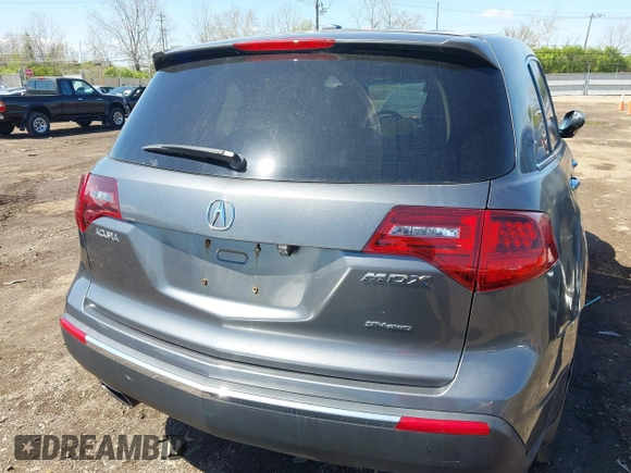 2012 Acura MDX Tech Pkg with VIN 2HNYD2H35CH538849, listed as a IAAI auction lot 42052860 with 173,052 mi miles. Bid and sale history available at carsss.com. Image 17.