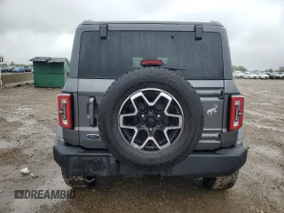 2024 Ford Bronco Outer Banks with VIN 1FMEE8BP5RLA22552, listed as a Copart auction lot 57555045 with 18,000 mi miles and Salvage title. Bid and sale history available at DreamBid. Image 6.