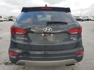 2018 Hyundai Santa Fe 2.4L with VIN 5XYZUDLB3JG515991, listed as a Copart auction lot 56762965 with 51,413 mi miles and Salvage title. Bid and sale history available at DreamBid. Image 6.