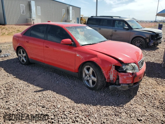 2004 Audi A4 1.8T with VIN WAULC68EX4A114950, listed as a Copart auction lot 56335704 with 0 mi miles and Salvage Title. Bid and sale history available at carsss.com. Image 4.