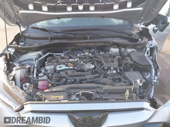 2023 Toyota Corolla Cross Hybrid S with VIN 7MUFBABG8PV011345, listed as a IAAI auction lot 41286619 with 13,518 mi miles and . Bid and sale history available at DreamBid. Image 10.