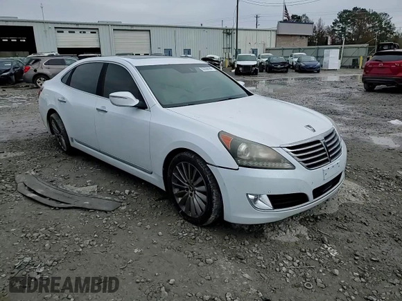 2015 Hyundai Equus Ultimate z VIN KMHGH4JH3FU099414, wystawiony jako Copart lot #83268144 z przebiegiem 133 560 mil mil oraz Szkoda całkowita • Salvage title. Historia ofert i sprzedaży dostępna na DreamBid. Obrazek 10.
