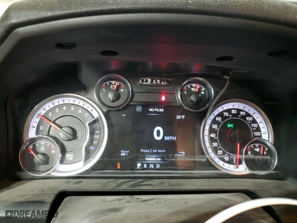 2021 Ram 1500 Classic Tradesman with VIN 3C6RR7KG1MG713885, listed as a Copart auction lot 46315315 with 106,668 mi miles and Clean Title. Bid and sale history available at carsss.com. Image 9.