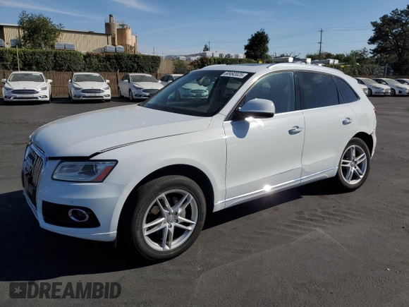 2017 Audi Q5 Premium Plus z VIN WA1L2AFP3HA001998, wystawiony jako Copart lot #60492025 z przebiegiem 58 996 mil mil oraz Szkoda całkowita • Salvage title. Historia ofert i sprzedaży dostępna na DreamBid. Obrazek 1.