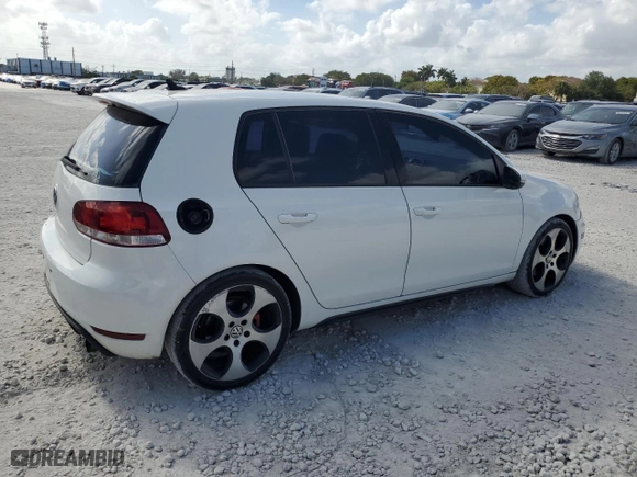 2011 Volkswagen GTI w/Sunroof PZEV with VIN WVWHD7AJ6BW189664, listed as a Copart auction lot 52083735 with 124,677 mi miles and Clean Title. Bid and sale history available at carsss.com. Image 3.