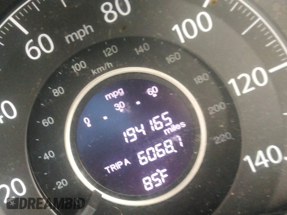 2013 Honda CR-V LX with VIN 2HKRM4H37DH619544, listed as a IAAI auction lot 42774897 with 194,165 mi miles and . Bid and sale history available at DreamBid. Image 15.