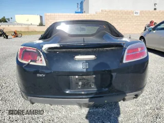 2008 Saturn Sky with VIN 1G8MC35B28Y111905, listed as a Copart auction lot 52822695 with 111,537 mi miles and Clean Title. Bid and sale history available at carsss.com. Image 6.