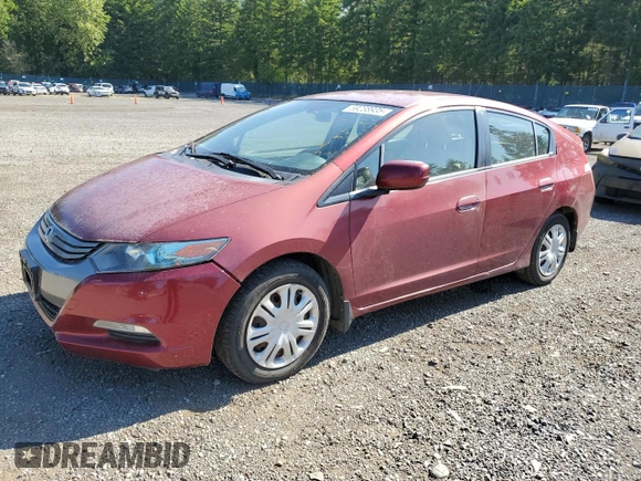 2010 Honda Insight LX with VIN JHMZE2H5XAS012469, listed as a Copart auction lot 59238935 with 271,731 mi miles and Clean title. Bid and sale history available at DreamBid. Image 1.