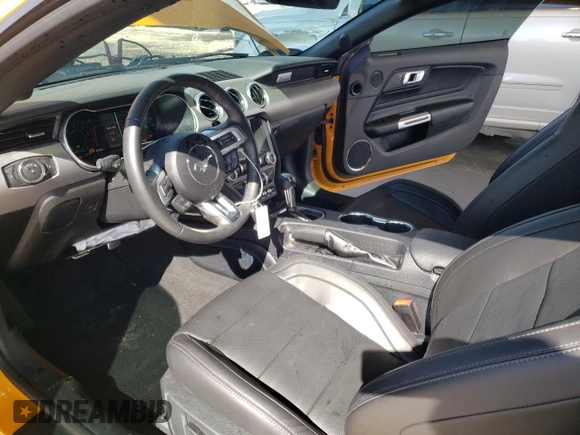 2022 Ford Mustang EcoBoost with VIN 1FATP8UH2N5147928, listed as a Copart auction lot 48338643 with 4,570 mi miles and . Bid and sale history available at DreamBid. Image 7.