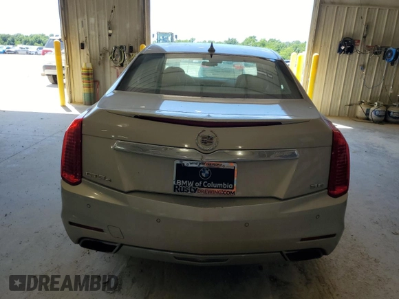 2014 Cadillac CTS Luxury AWD with VIN 1G6AX5S38E0130350, listed as a Copart auction lot 56565825 with 167,699 mi miles and Salvage title. Bid and sale history available at DreamBid. Image 6.