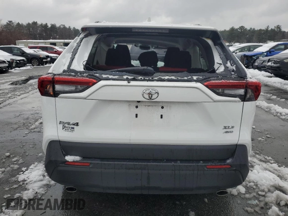 2024 Toyota RAV4 XLE with VIN 2T3P1RFV6RC394956, listed as a Copart auction lot 83680814 with 14,225 mi miles and Salvage Title. Bid and sale history available at DreamBid. Image 6.