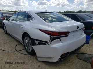 2019 Lexus LS with VIN JTHB51FF8K5009495, listed as a Copart auction lot 63934282 with 0 mi miles. Bid and sale history available at carsss.com. Image 3.