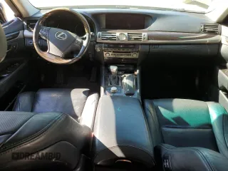 2016 Lexus LS 460 with VIN JTHBL5EF0G5141379, listed as a Copart auction lot 74665294 with 90,124 mi miles and Salvage title. Bid and sale history available at DreamBid. Image 8.