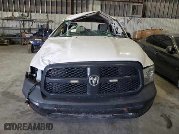 2022 Ram 1500 Tradesman with VIN 1C6RR7FG3NS183990, listed as a Copart auction lot 56176945 with 90,927 mi miles and Salvage title. Bid and sale history available at DreamBid. Image 5.
