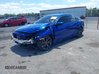 2021 Honda Civic Sport with VIN 2HGFC2F80MH527517, listed as a IAAI auction lot 42020871 with 36,058 mi miles and . Bid and sale history available at DreamBid. Image 18.