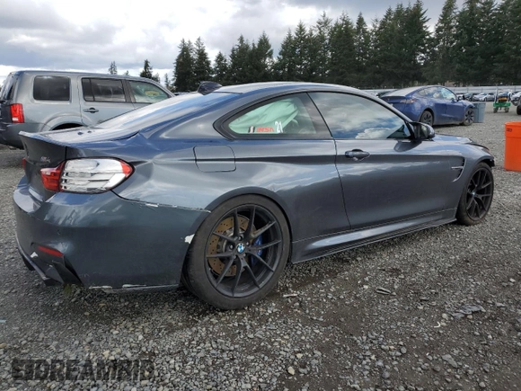 2015 BMW M4 with VIN WBS3R9C56FK330181, listed as a Copart auction lot 51498315 with Not provided miles and Salvage title. Bid and sale history available at DreamBid. Image 3.