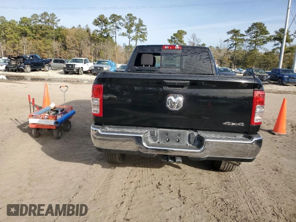 2024 Ram 2500 Tradesman with VIN 3C6UR5CL4RG330539, listed as a Copart auction lot 88751375 with 23,260 mi miles and Salvage Title. Bid and sale history available at carsss.com. Image 6.