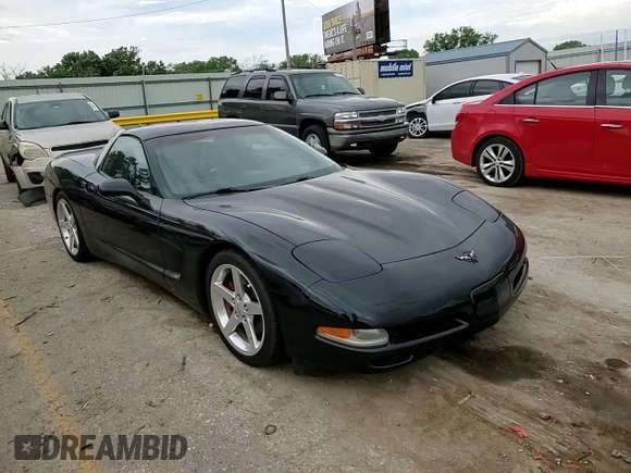 2004 Chevrolet Corvette with VIN 1G1YY22G345126176, listed as a Copart auction lot 58344684 with 0 mi miles and Salvage Title. Bid and sale history available at carsss.com. Image 11.