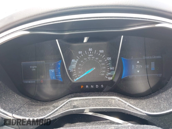 2014 Ford Fusion SE with VIN 3FA6P0HDXER194305, listed as a IAAI auction lot 41966040 with 115,746 mi miles and . Bid and sale history available at DreamBid. Image 7.