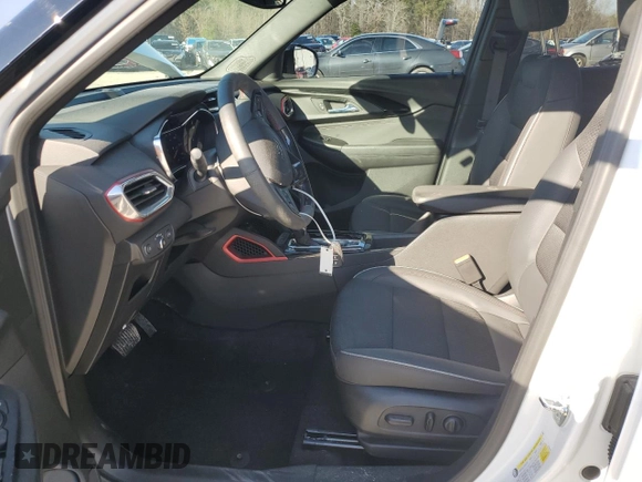 2023 Chevrolet TrailBlazer RS with VIN KL79MTSL5PB178339, listed as a Copart auction lot 89401655 with 23,163 mi miles and Clean Title. Bid and sale history available at DreamBid. Image 7.