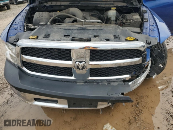 2017 Ram 1500 Express with VIN 3C6RR7KT1HG648989, listed as a Copart auction lot 52937025 with 141,218 mi miles and Salvage title. Bid and sale history available at DreamBid. Image 11.