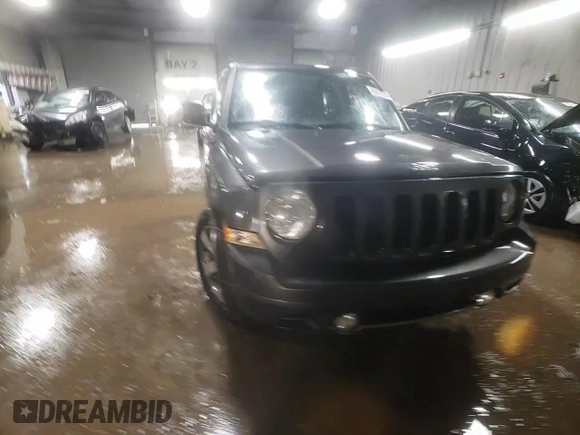 2016 Jeep Patriot High Altitude with VIN 1C4NJPFA2GD615969, listed as a Copart auction lot 46853755 with 110,199 mi miles and Salvage Title. Bid and sale history available at DreamBid. Image 13.
