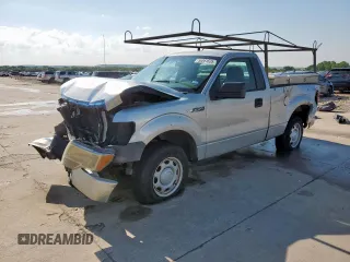 2010 Ford F-150 XL with VIN 1FTMF1CW7AKE57898, listed as a Copart auction lot 56361625 with 274,884 mi miles and Salvage title. Bid and sale history available at DreamBid. Image 1.