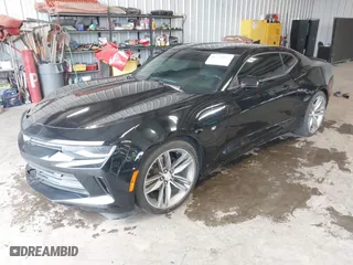 2017 Chevrolet Camaro 2LT with VIN 1G1FD1RS0H0105733, listed as a IAAI auction lot 41776977 with 77,687 mi miles. Bid and sale history available at carsss.com. Image 2.