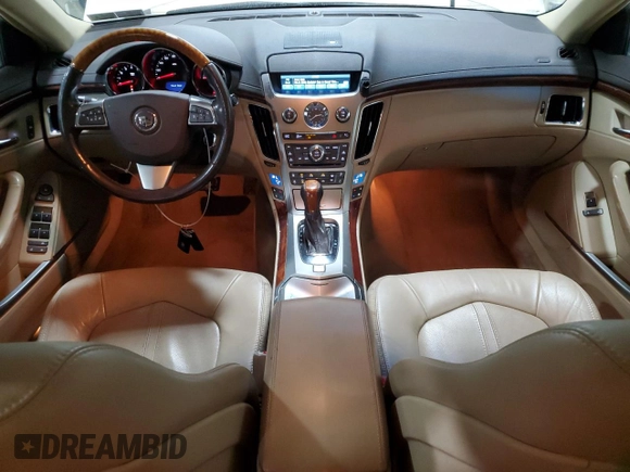 2012 Cadillac CTS Premium with VIN 1G6DS5E35C0120346, listed as a Copart auction lot 43354535 with 121,196 mi miles and Salvage Title. Bid and sale history available at DreamBid. Image 8.