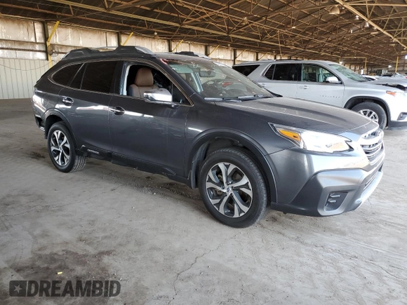 2022 Subaru Outback Touring with VIN 4S4BTAPC7N3101687, listed as a Copart auction lot 49662505 with 233,972 mi miles and Salvage title. Bid and sale history available at DreamBid. Image 4.