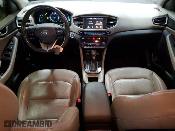 2019 Hyundai Ioniq Limited with VIN KMHC75LD5KU172262, listed as a Copart auction lot 81106074 with 119,184 mi miles and Salvage Title. Bid and sale history available at DreamBid. Image 8.