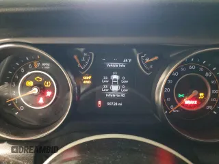 2021 Jeep Gladiator Willys with VIN 1C6HJTAG7ML595714, listed as a Copart auction lot 47096425 with 90,728 mi miles and Salvage Title. Bid and sale history available at carsss.com. Image 9.