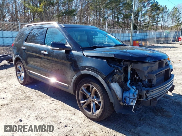 2014 Ford Explorer Limited with VIN 1FM5K7F84EGB61659, listed as a IAAI auction lot 41649883 with 190,000 mi miles and . Bid and sale history available at carsss.com. Image 1.