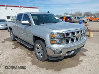 2015 Chevrolet Silverado 1500 LTZ with VIN 3GCUKSEC3FG522605, listed as a IAAI auction lot 41798226 with 156,541 mi miles and . Bid and sale history available at DreamBid. Image 1.