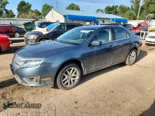 2012 Ford Fusion SEL with VIN 3FAHP0JAXCR327232, listed as a Copart auction lot 63257495 with 154,520 mi miles and Salvage title. Bid and sale history available at DreamBid. Image 1.